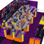 Ninja warrior challenge course