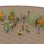 Rope Playground for park