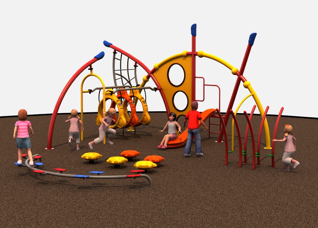 Rope Playground for park