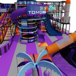New larger indoor play center price