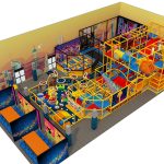 Kids soft play area