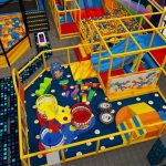 Kids soft play area