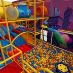 Kids soft play area