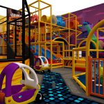 Kids soft play area