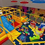 Kids soft play area