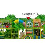 Jungle theme indoor playground price