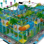 Ocean theme indoor playground equipment