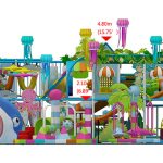 Ocean theme indoor playground equipment