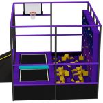 Small jumping trampoline park