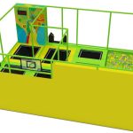 Kids trampoline set for sale