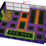 Kids indoor trampoline park