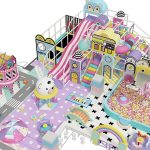 New fashion indoor playground design