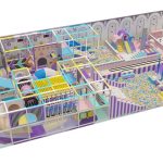 Pastel color kids playground