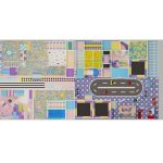 Pastel color kids playground