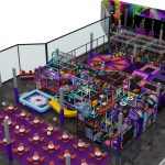 Larger indoor play center