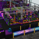 Larger indoor play center