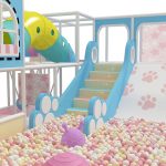 light color kids play ground