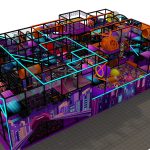 New LED slide playground