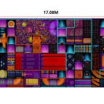 New LED slide playground