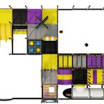 Space theme indoor playground