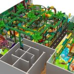 Jungle theme indoor playground