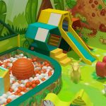 Jungle theme indoor playground