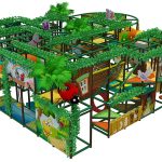 Jungle theme indoor playground