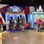 Curved Air hockey Table Cockpit Token Coin Operated Amusement Arcade Air Hockey Game Machines