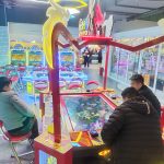 Coin Operated Kids Air Hockey Table Theme Ticket Children Small Hockey Sport Game Machines